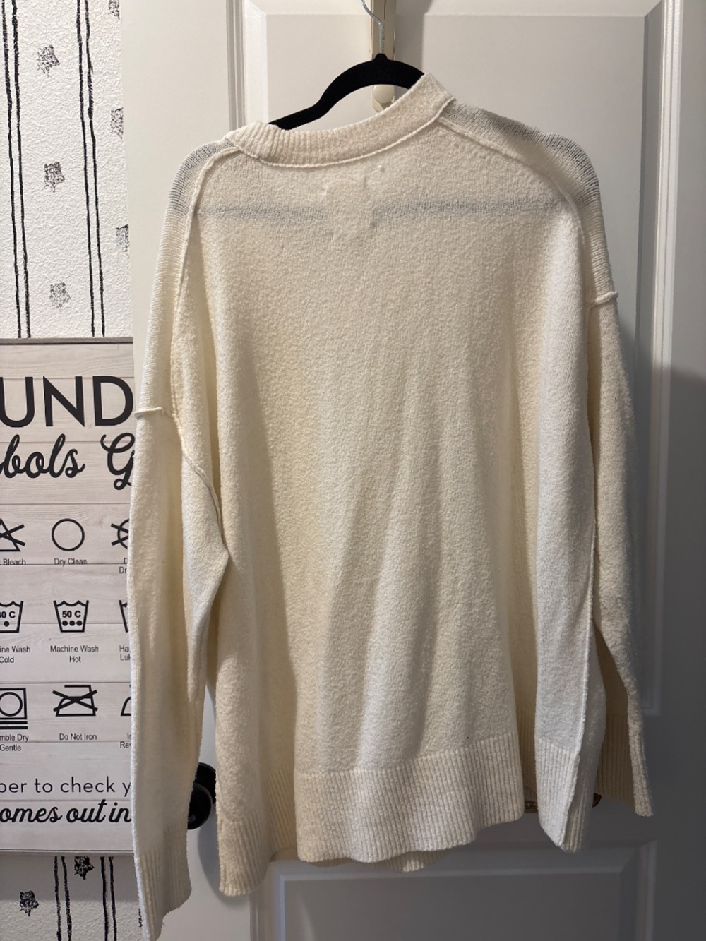 Cream Sweater - Picture 2 of 3